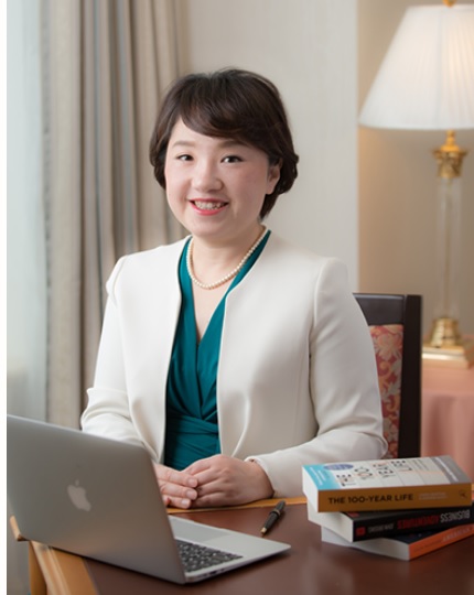 渡邉理香氏の公式サイト画面
